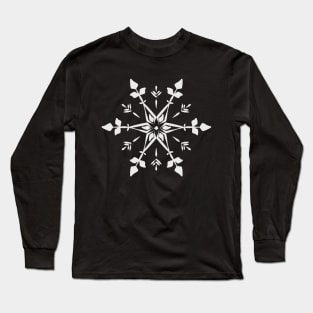 Merry Christmas snowflake Long Sleeve T-Shirt